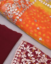 Full 3-piece chiffon gota dress Zaylia from Chapter 2